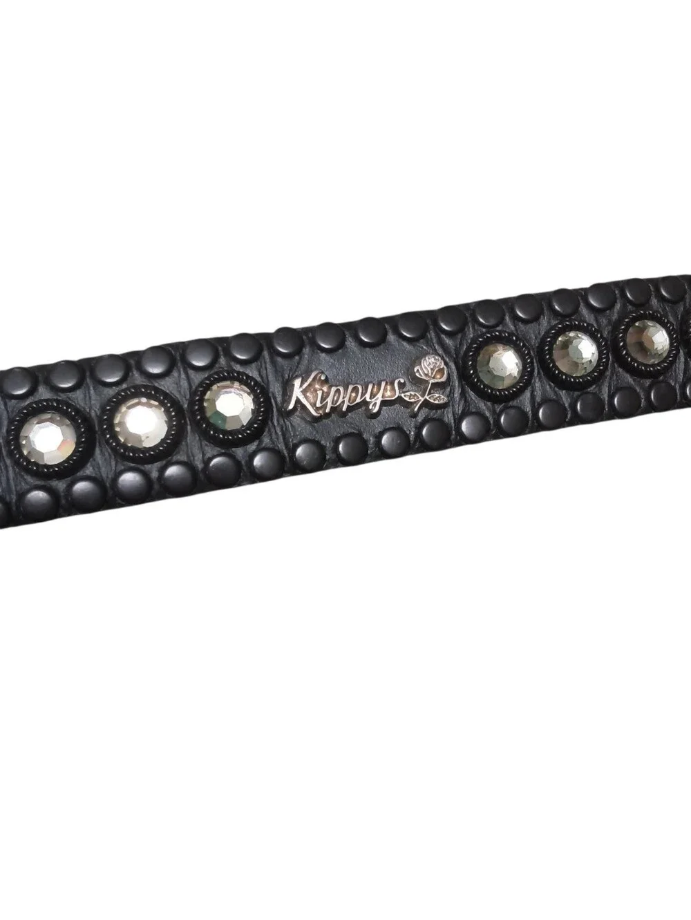 Kippys Y2K Floral Western Swarovski Studded Belt